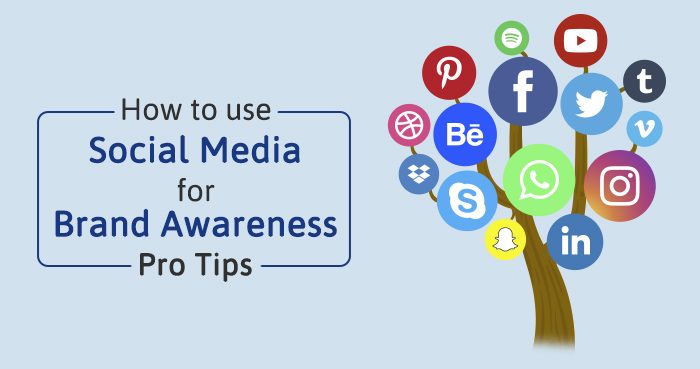 social media for brand awareness