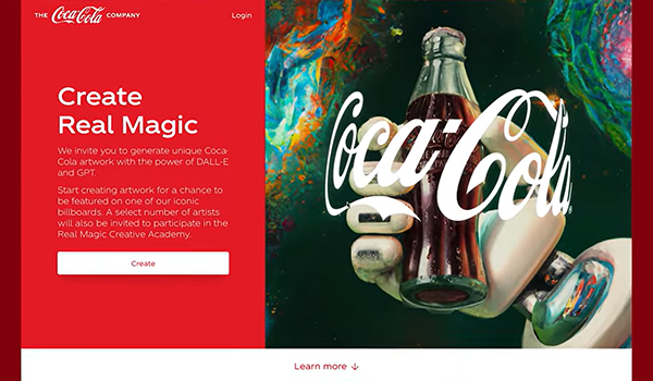 Coca Cola Create Real Magic Campaign
